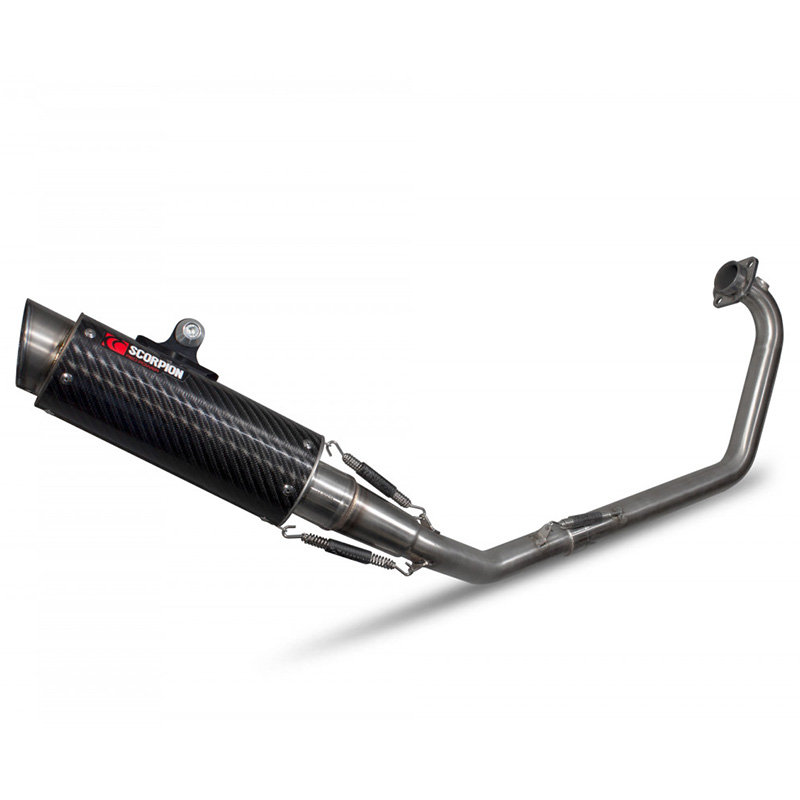 GSX-R 125 / GSX-R 150 RP1-GP Full System Carbon Fibre Sleeve 2017-2021 - Image 1