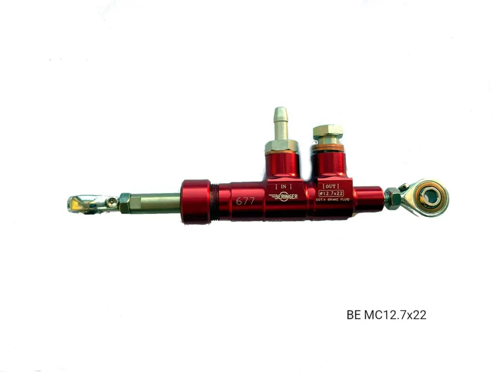 BERINGER REAR MASTER CYLINDER 12.7 RED