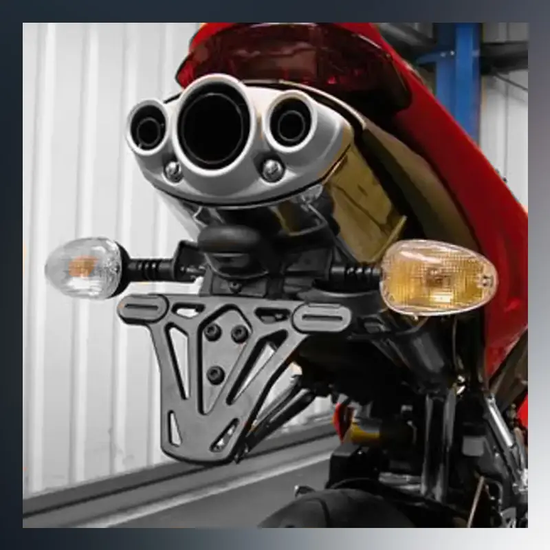 Tail Tidy Triumph R&G for Std/Oval Exhausts