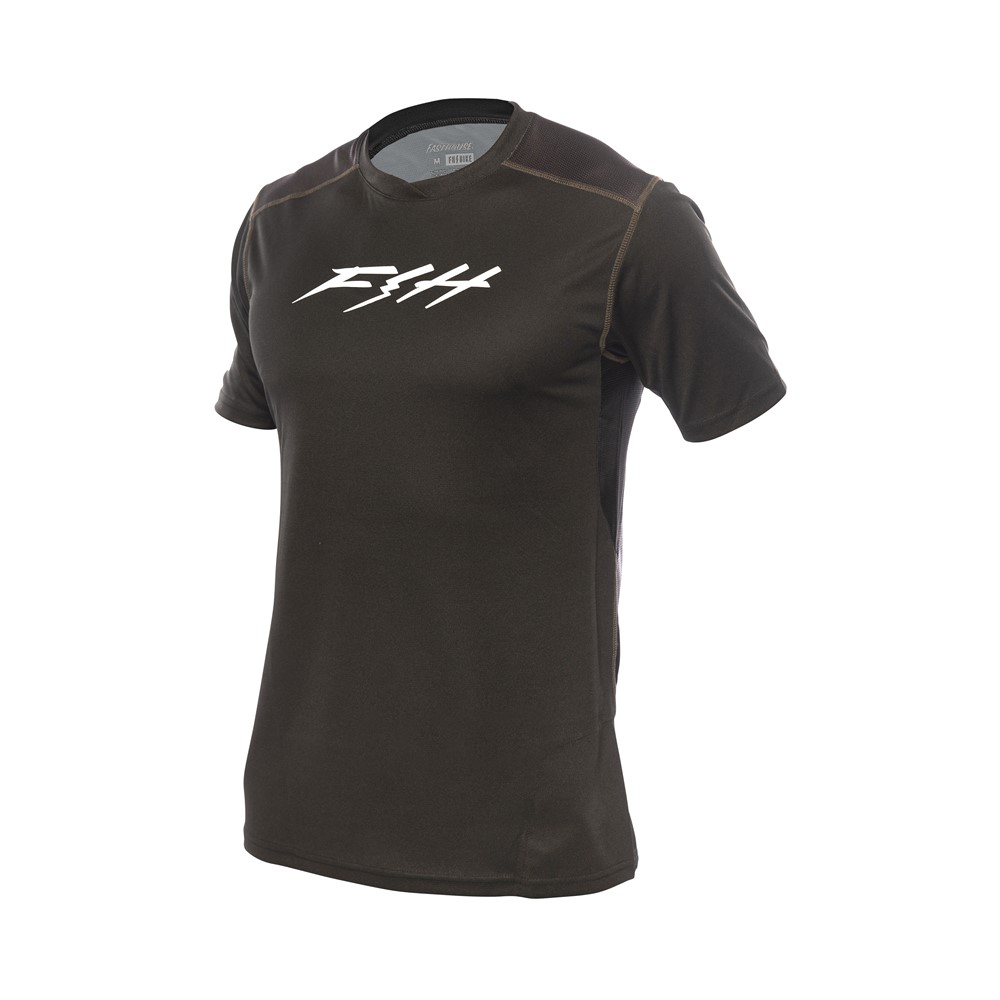 Fasthouse Alloy Ronin Short Sleeved Jersey Youth Black - Image 1