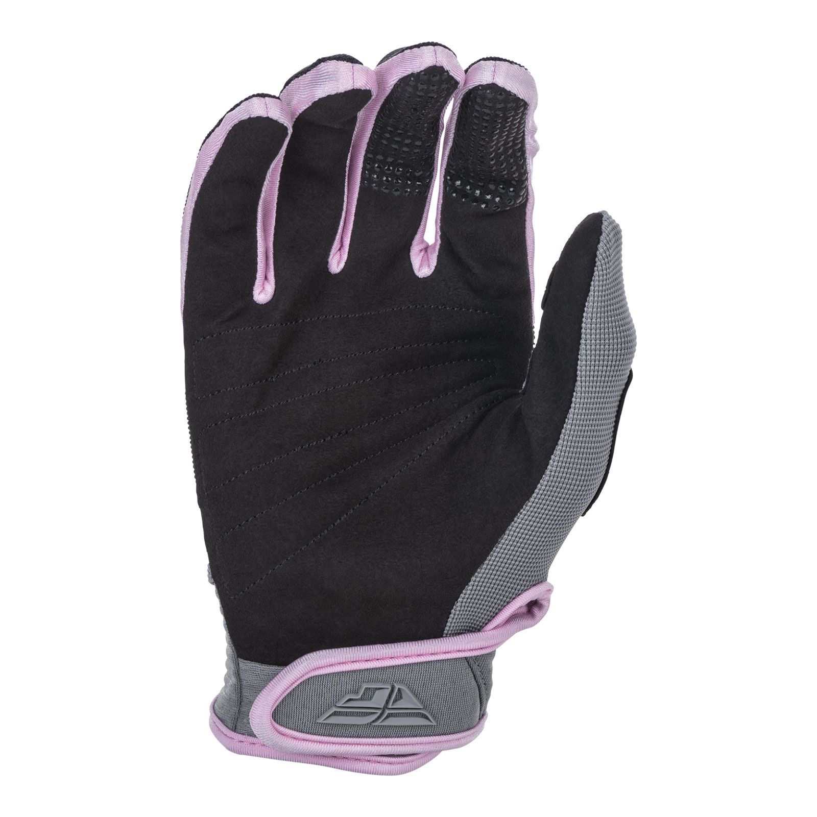 Fly F-16 Motocross Gloves Youth Grey/ Black/ Pink - Image 2
