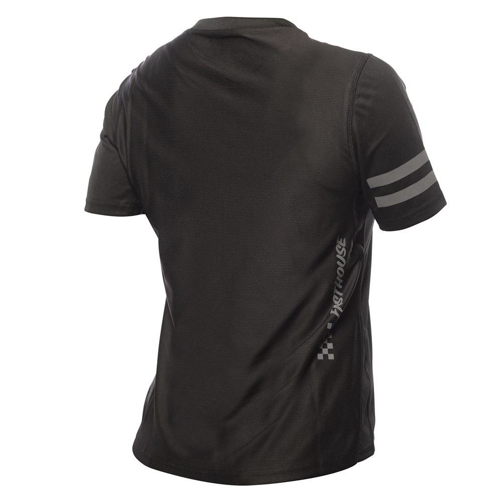 Fasthouse Alloy Sidewinder Short SLeeve Jeresy Ladies Mauve/Black - Image 2