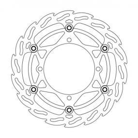 BRAKE DISC FRONT MOTO MASTER FLAME OVERSIZED 270 SUZUKI RMZ250 07-21 RMZ450 05-21 RMX450 10-17 - Image 1