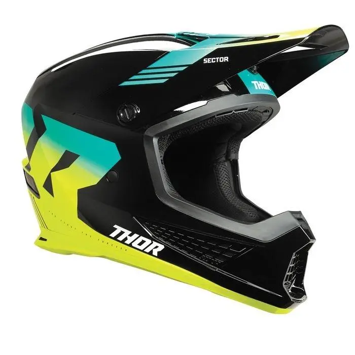 Thor Sector 2 Carv Motocross Helmet Black/Acid