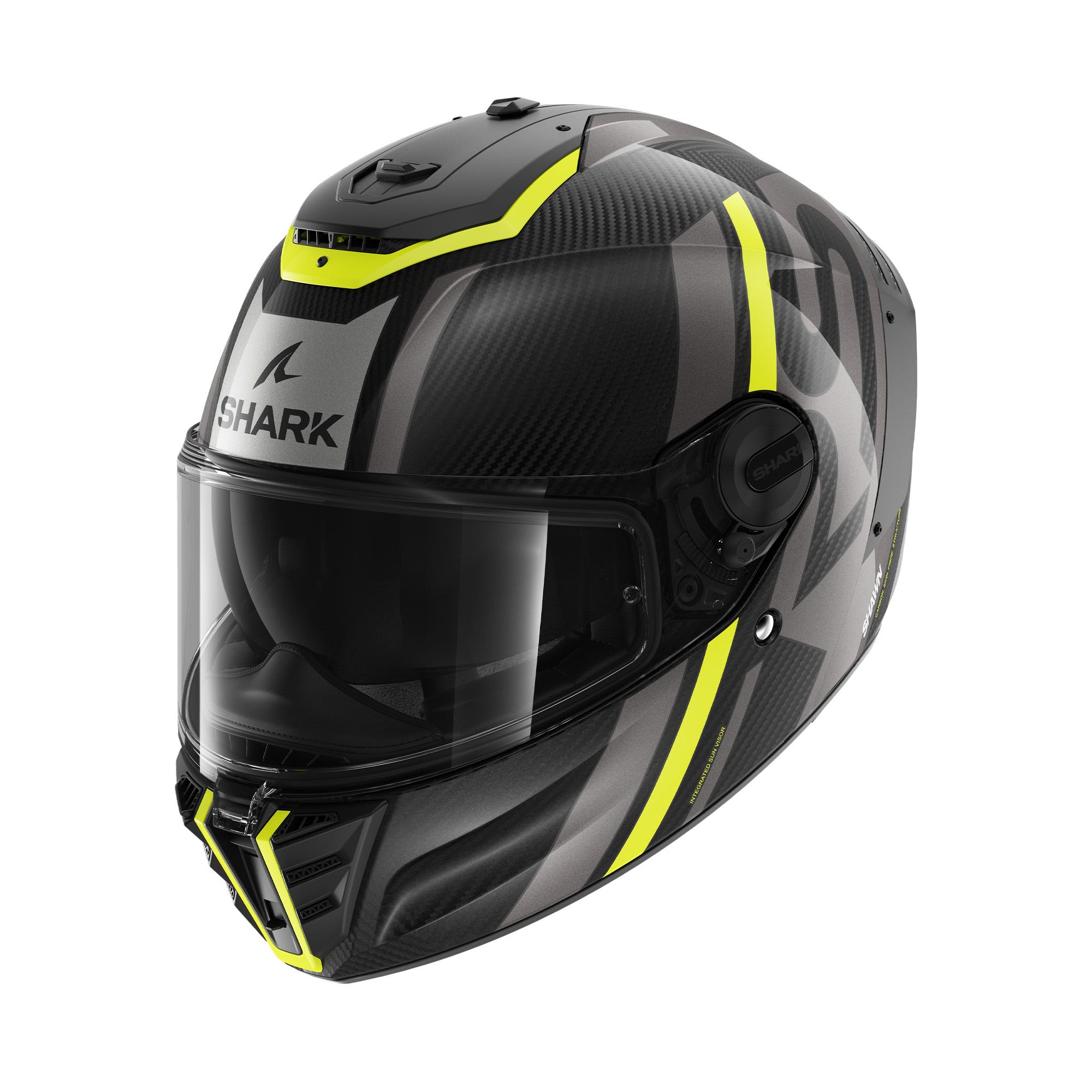Shark Spartan RS Carbon Shawn Road Helmet Yellow / Ant - Image 1