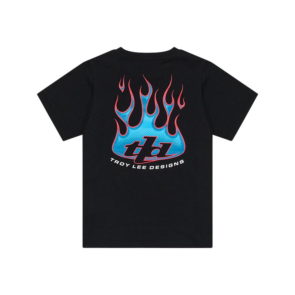 Troy Lee Designs Torched Tee Youth Black - Image 2