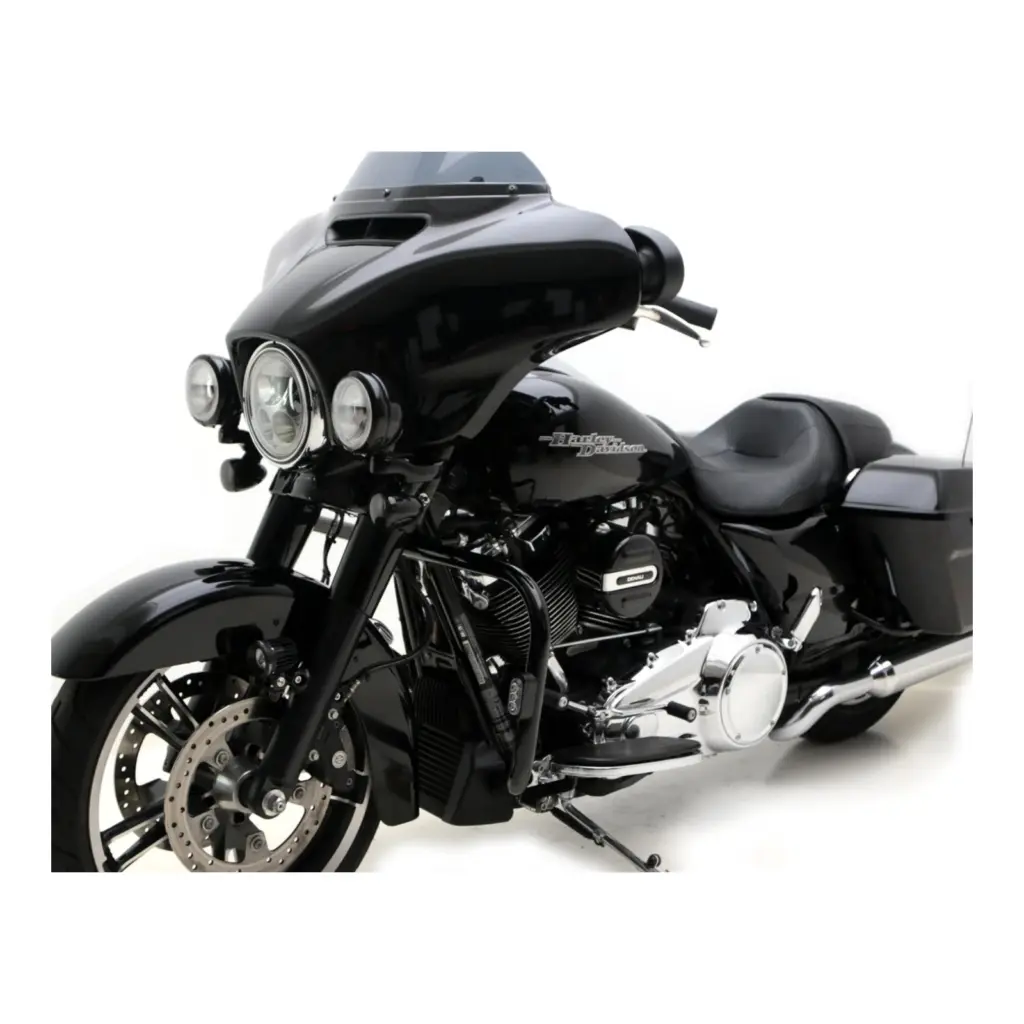 Denali SoundBomb V-Twin Air Horn with Cover / Harness - Chrome