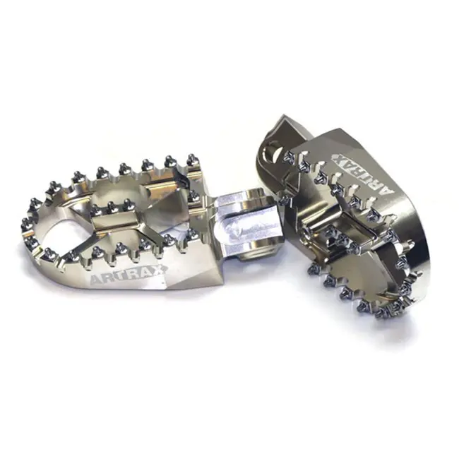 Yamaha/GAS GAS MX foot pegs alloy 56mm wide Artrax []