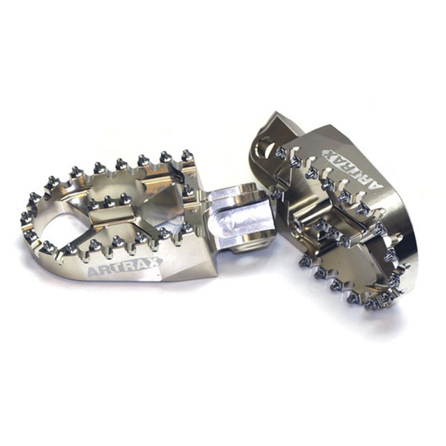 Yamaha/GAS GAS MX foot pegs alloy 56mm wide Artrax [] - Image 1
