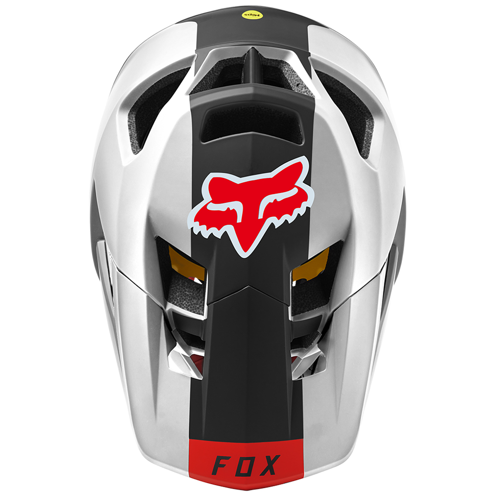 Fox Proframe Blocked MIPS Mountain Bike Helmet Black/White - Image 4