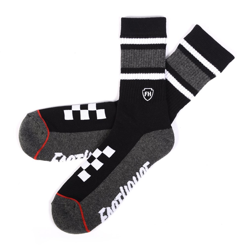 Fasthouse Venice Socks Black - One Size - Image 1