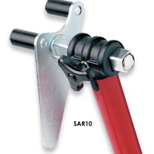 FRONT ADJUSTABLE STAND BLUE WITH SAC10 UNDERFORK ADAPTORS - Image 2