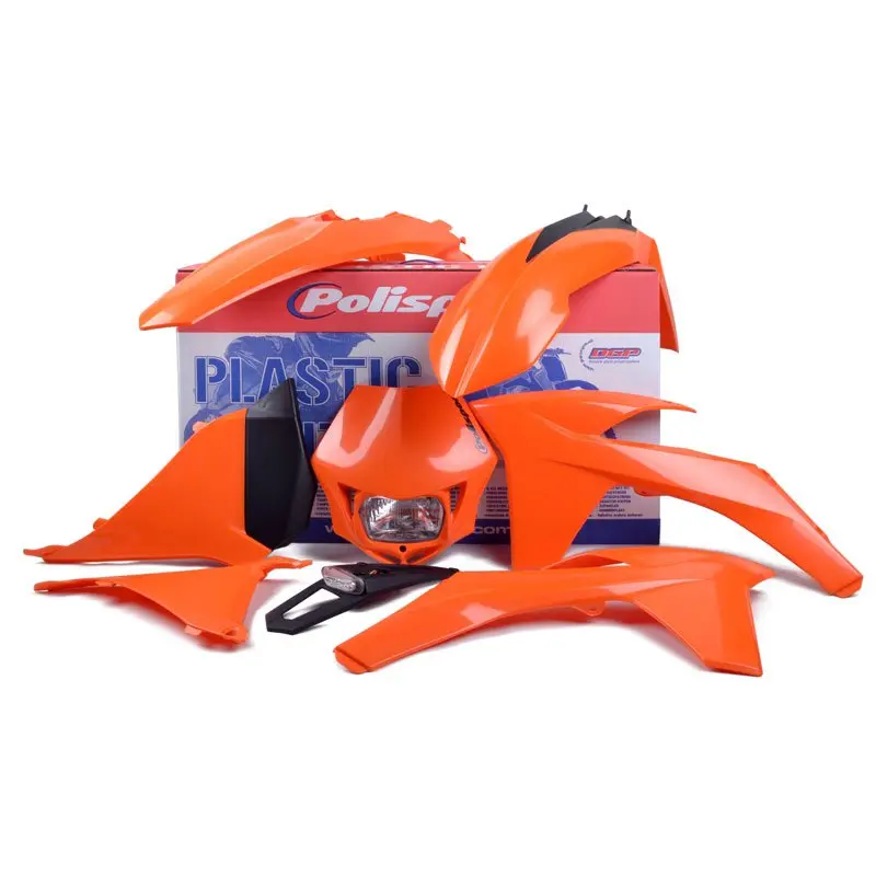 POLISPORT KIT KTM EXC (11-13) ORG/WHT