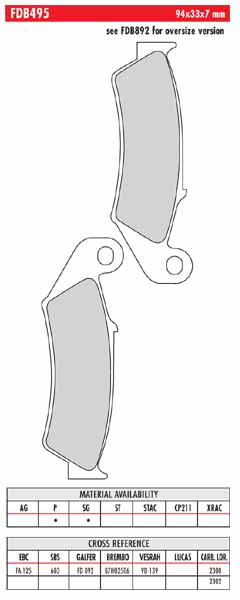 FERODO BRAKE BPADS - Image 43