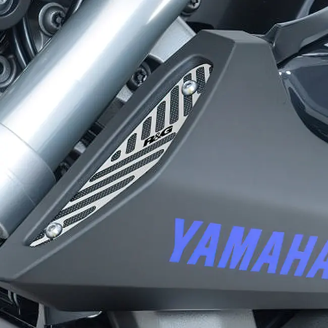 Air Intake Covers Yamaha MT09 pr st/less steel upto 2016 R&G