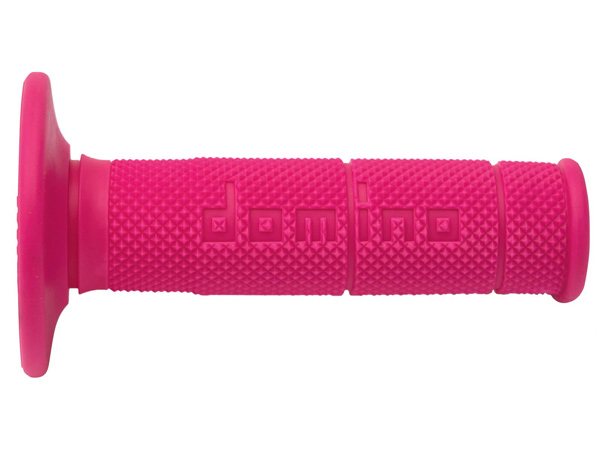 Domino Off-Road Grips - 1150.82 Half Waffle Fuchsia - Image 1