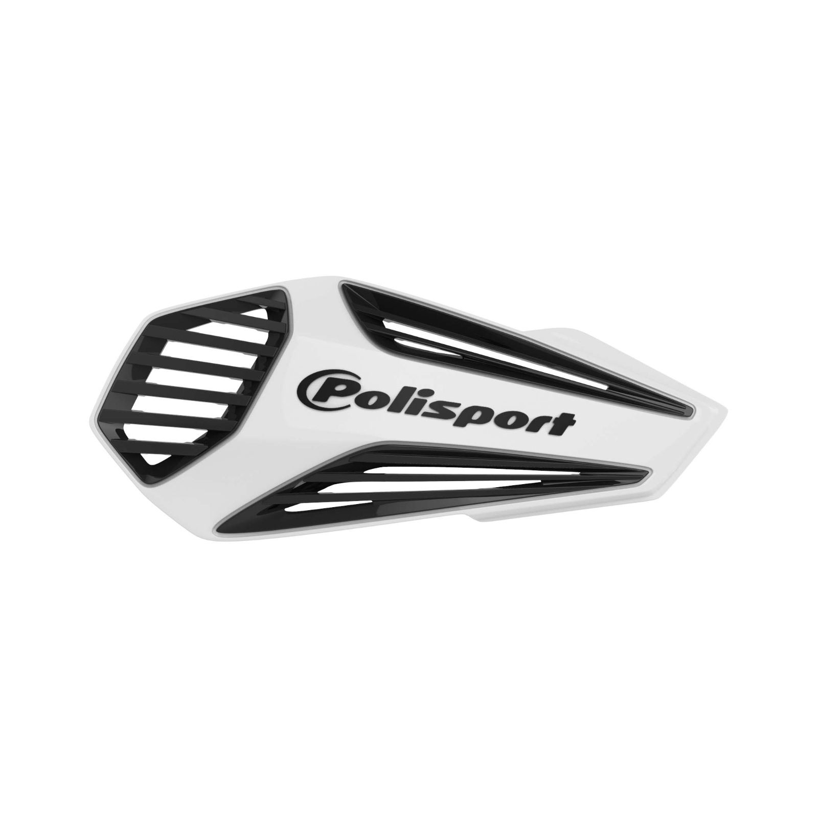 POLISPORT MX AIR HANDGUARD WHITE/BLACK - Image 1