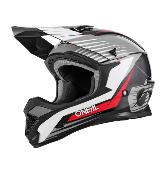 ONEAL22 1SRS S/P-HELM PEAK STREAM BLK/RED YOUTH (OS)