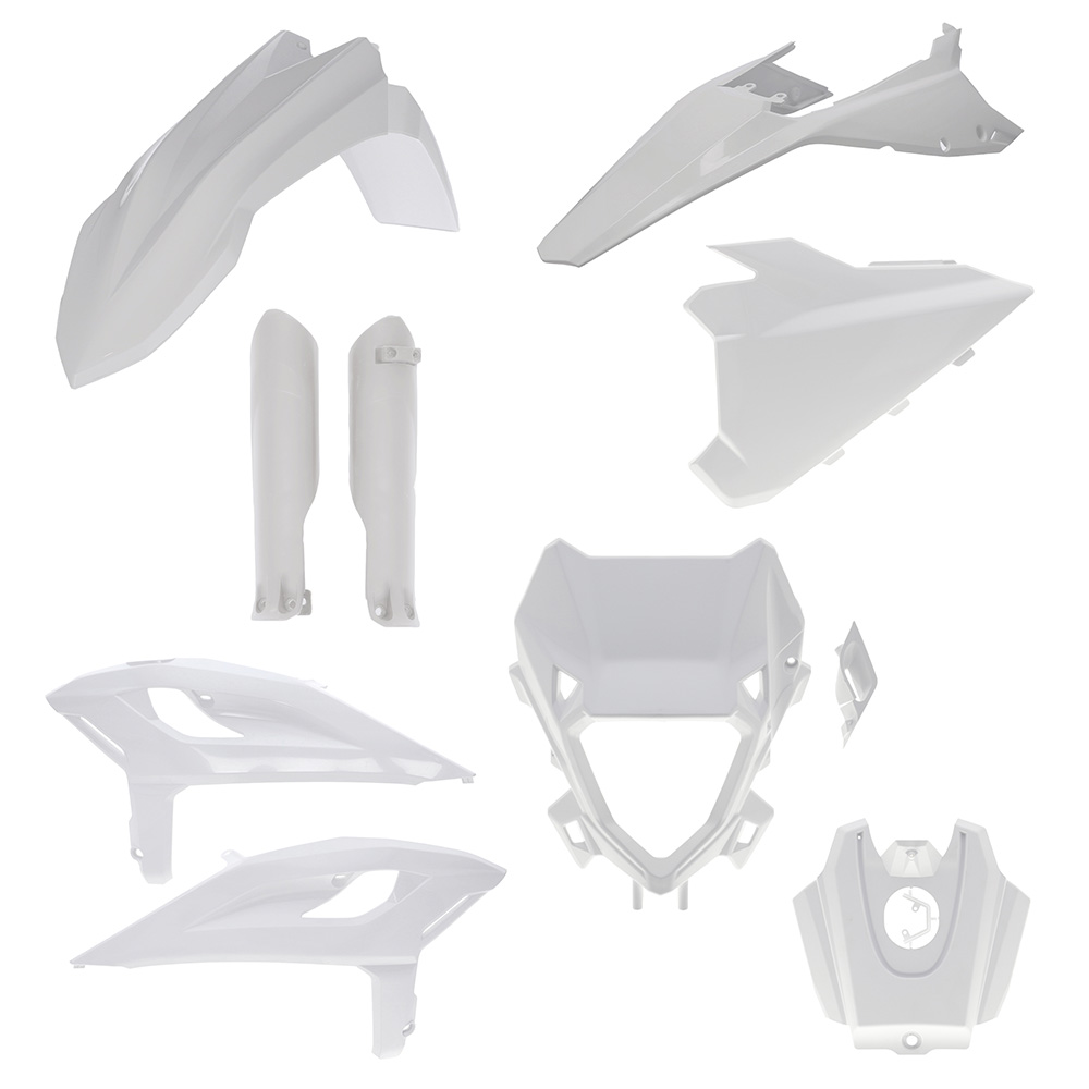 Full Plastic Kit Beta RR 2025 /X-Pro 2025-26 White Acerbis - Image 1