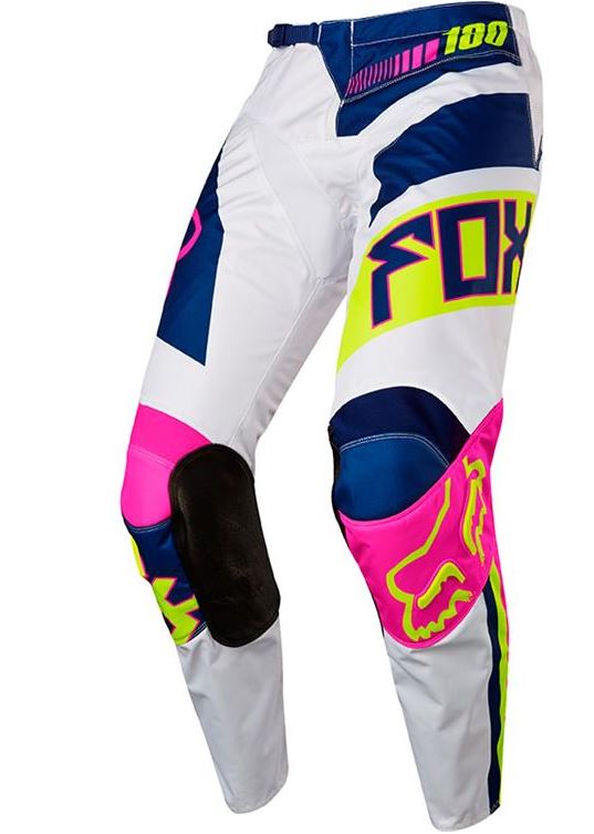 Fox Falcon180 Motocross Pants Navy/White - Image 1