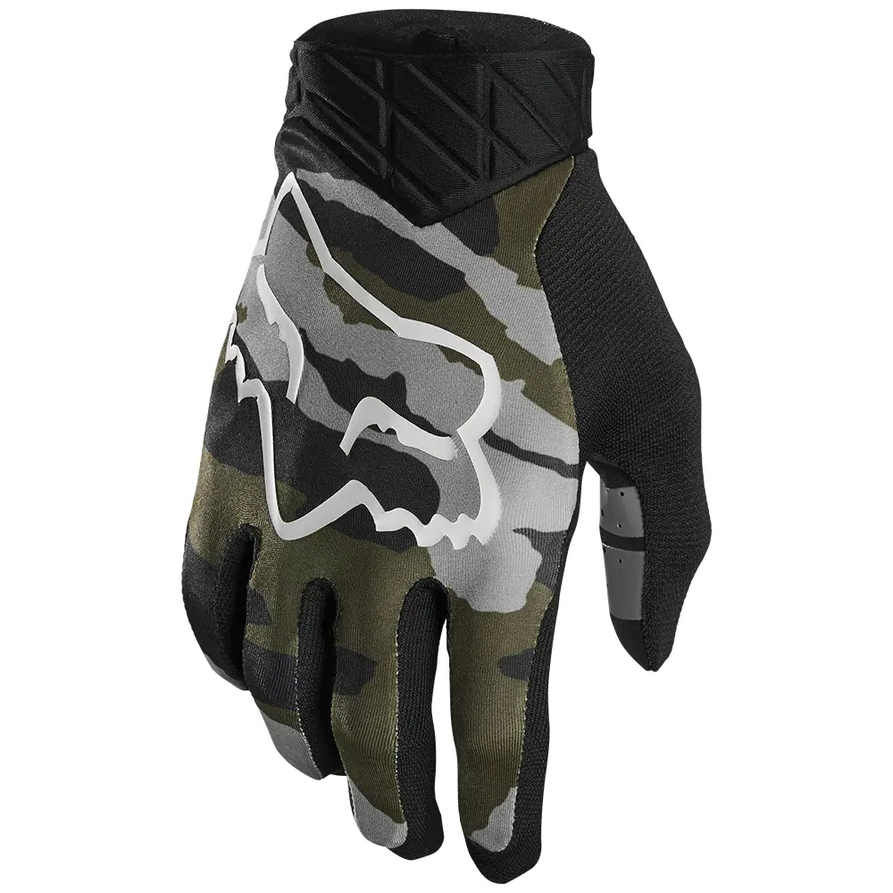 Gloves Fox Flexair Green Camo
