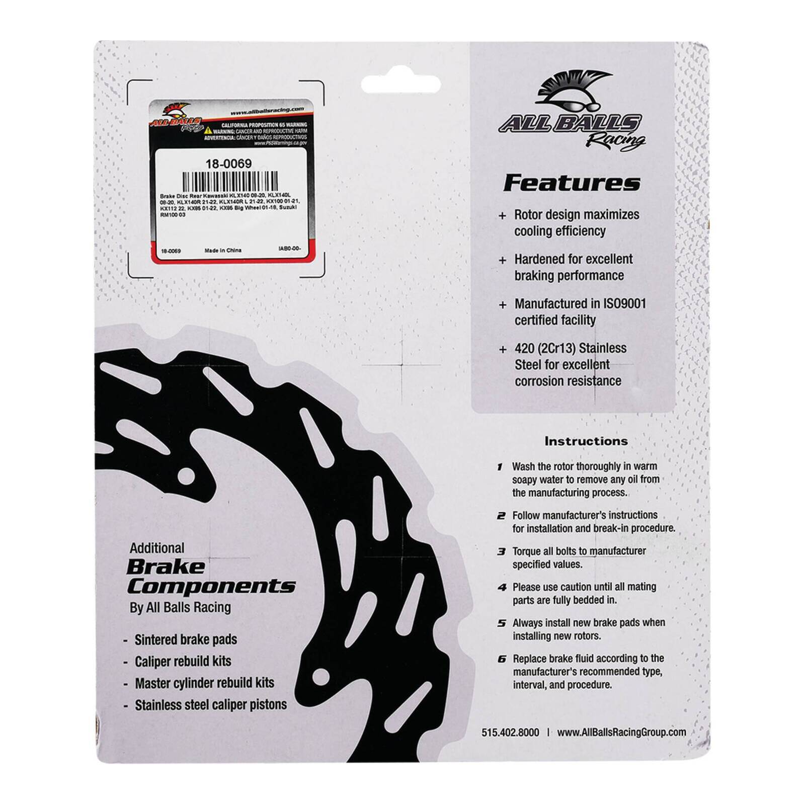 Brake Disc Rear 18-0069 - Image 5