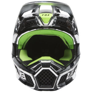 Motocross Helmet Fox V3 RS Ryke Chrome - Image 5