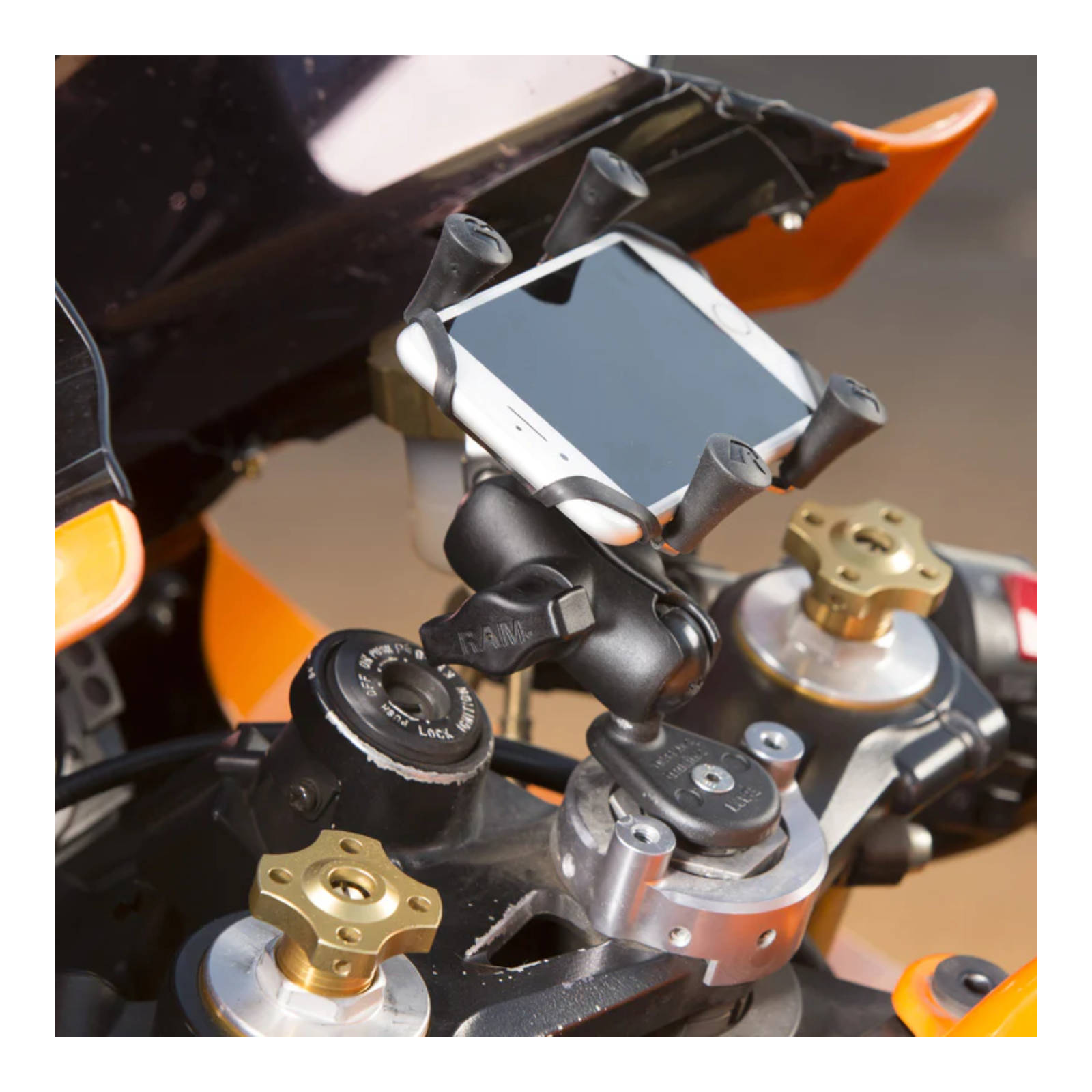 RAM MOTORCYCLE FORK STEM BALL BASE - Image 4