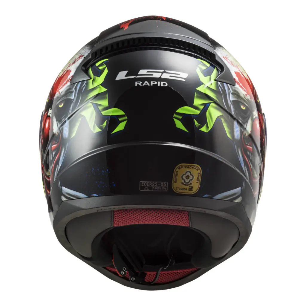 LS2 FF353 Rapid Happy Road Helmet Black / Red