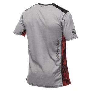 Fasthouse Acadia Short Sleeve Jersey Heather Gray - Image 2