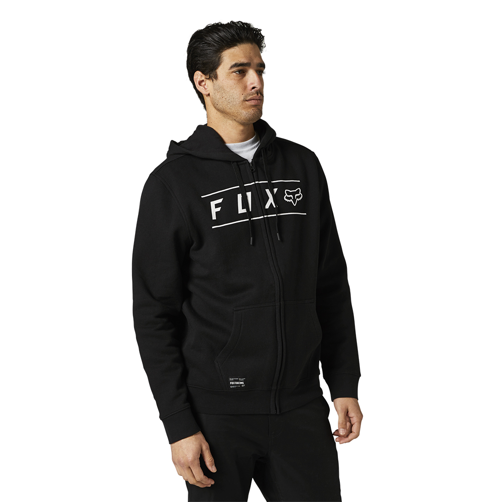 Fox Pinnacle Zip Fleece Hoody Black - Image 1