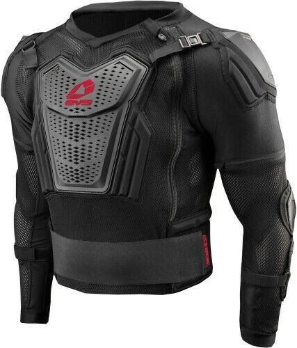 EVS COMP SUIT BLACK/RED YTH LG - Image 2