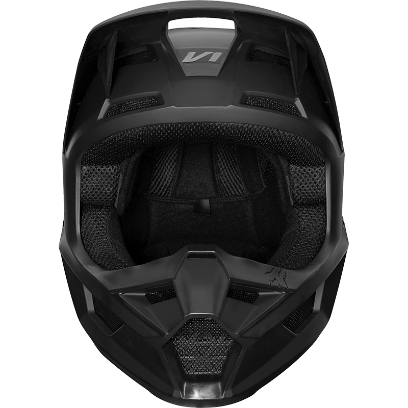 Motocross Helmet Fox V1 Youth Matte Black - Image 5