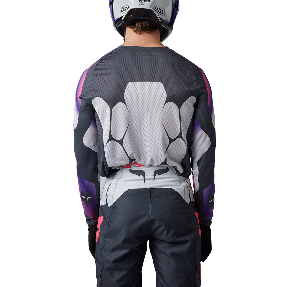 Fox 360 SYZ Motocross Jeresy Light Grey - Image 3
