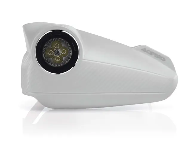 *Black LED Vision handguards Acerbis                       []
