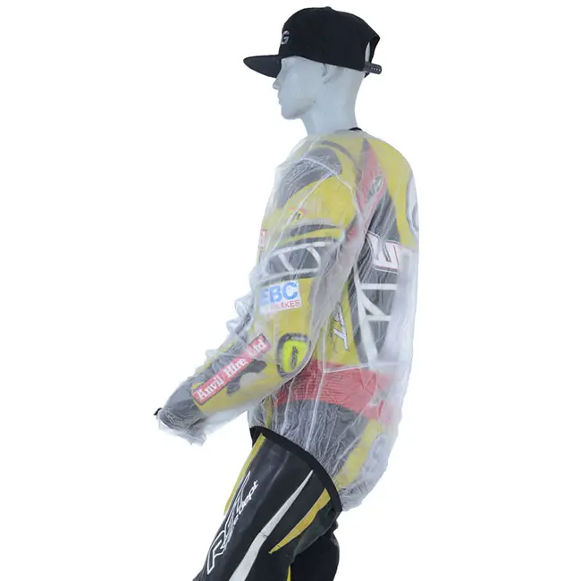 Rain Jacket Waterproof R&G Transparent