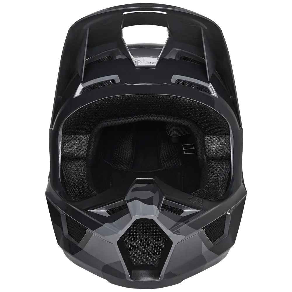 Fox Youth V1 BNKR Helmet Black Camo