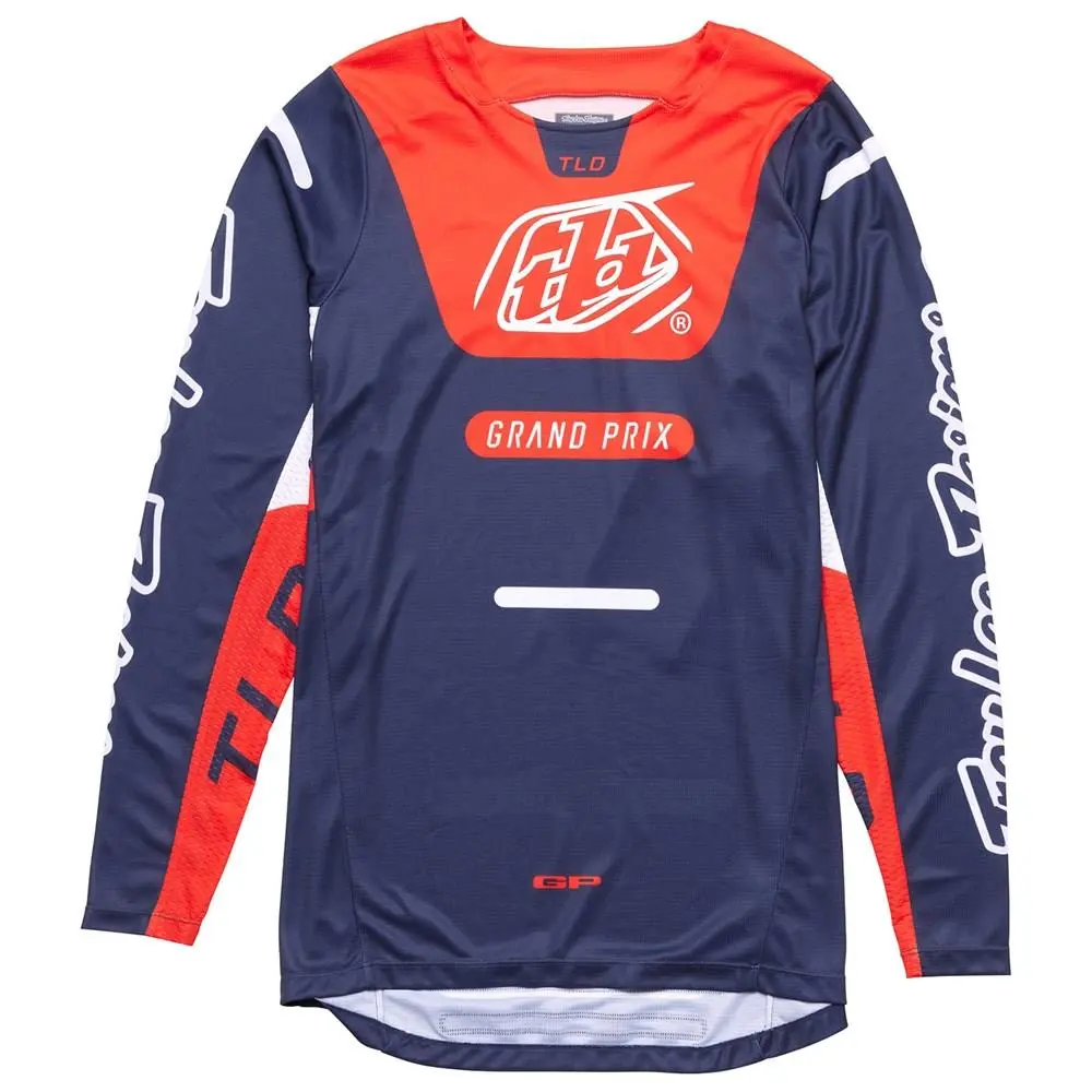 Troy Lee Designs GP Pro Blends Motocross Jersey Youth Navy / Orange