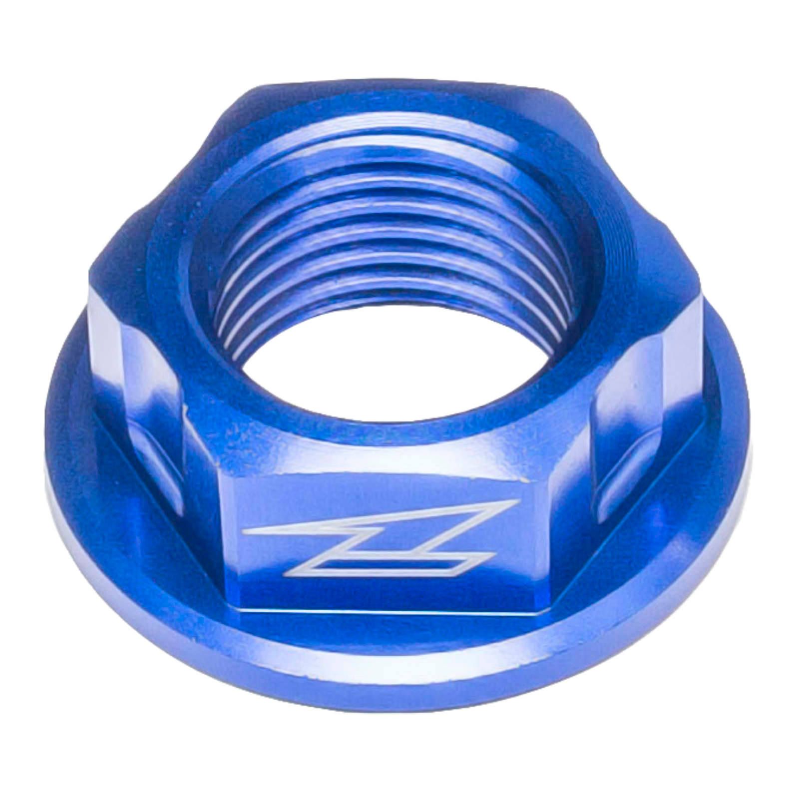 ZETA AXLE NUT M16X22-P1.5 H11 BLUE - Image 1