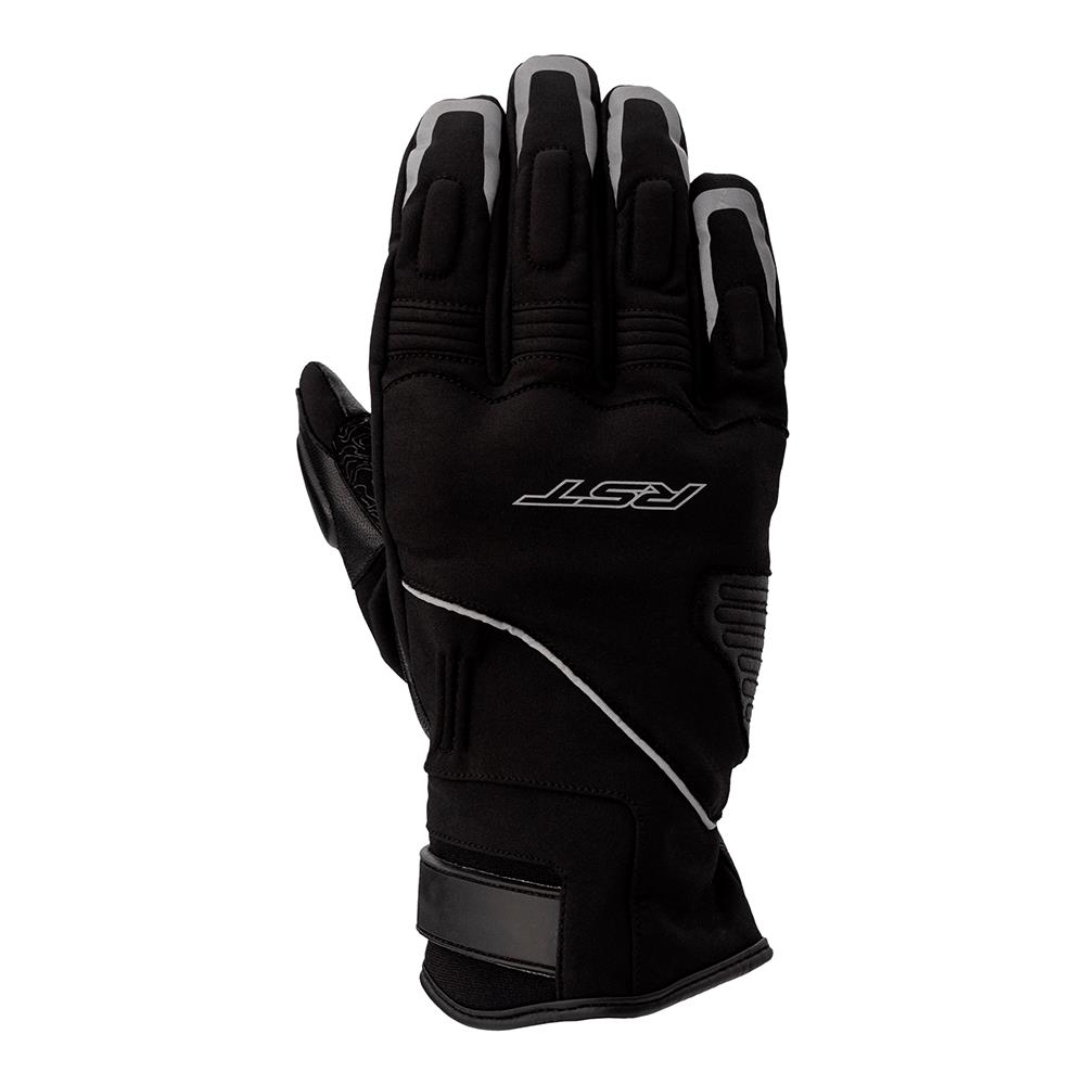 RST Urban Light CE Waterproof Textile Road Glove Black - Image 1