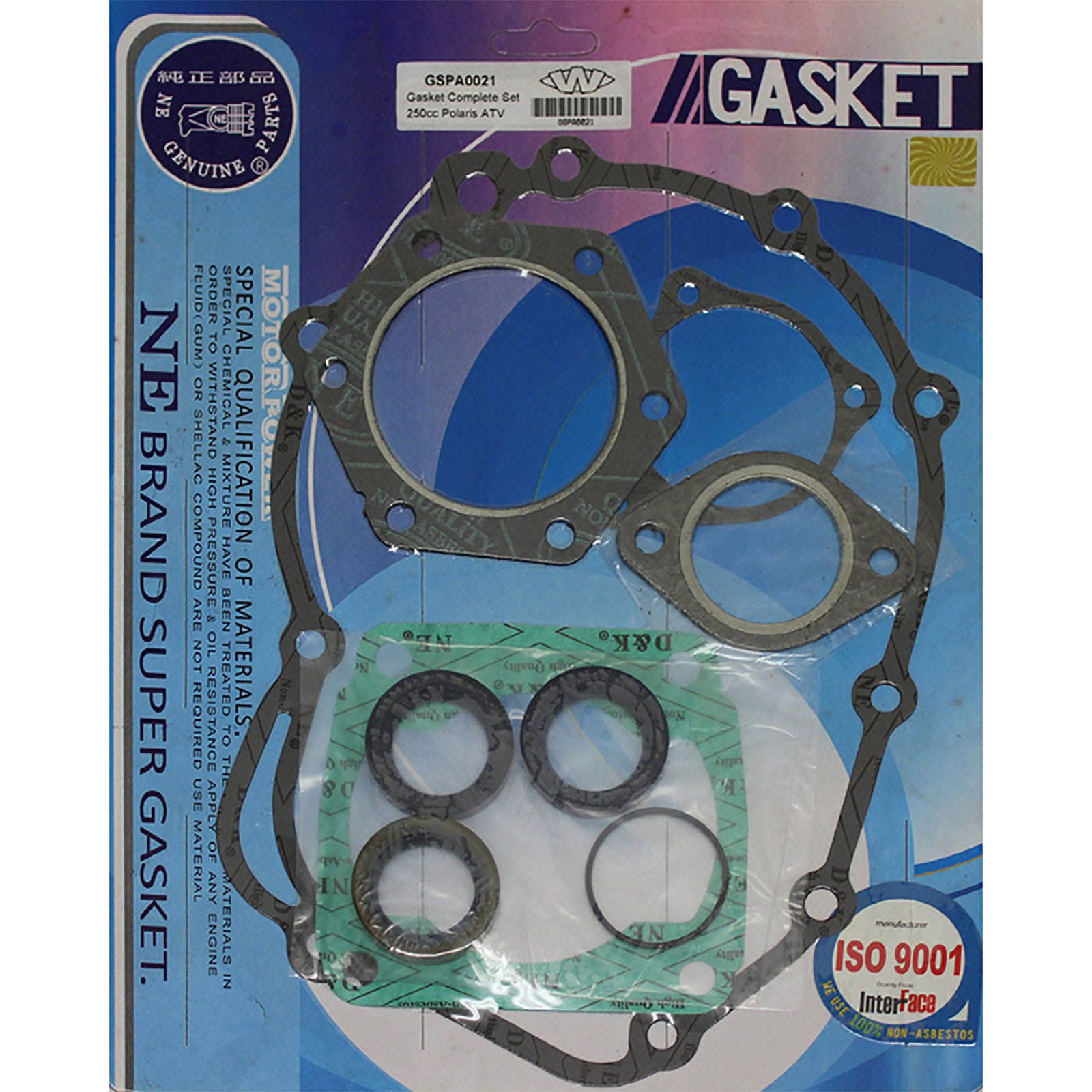 WHITES GASKET SET COMPLETE POLARIS 250cc - Image 1