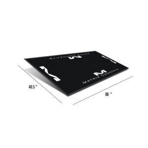 M40 Carpeted Mat Black/White - Image 2