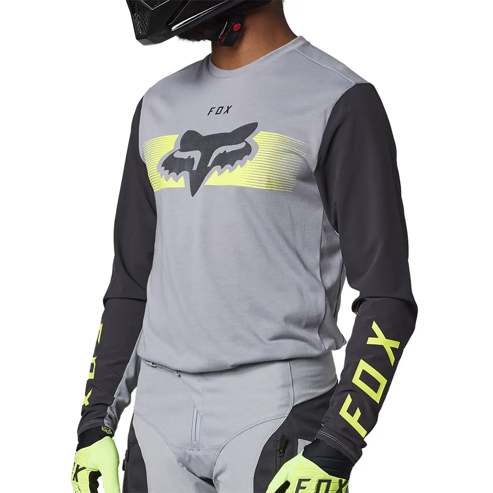 Fox Ranger Motocross Jersey Steel Gret