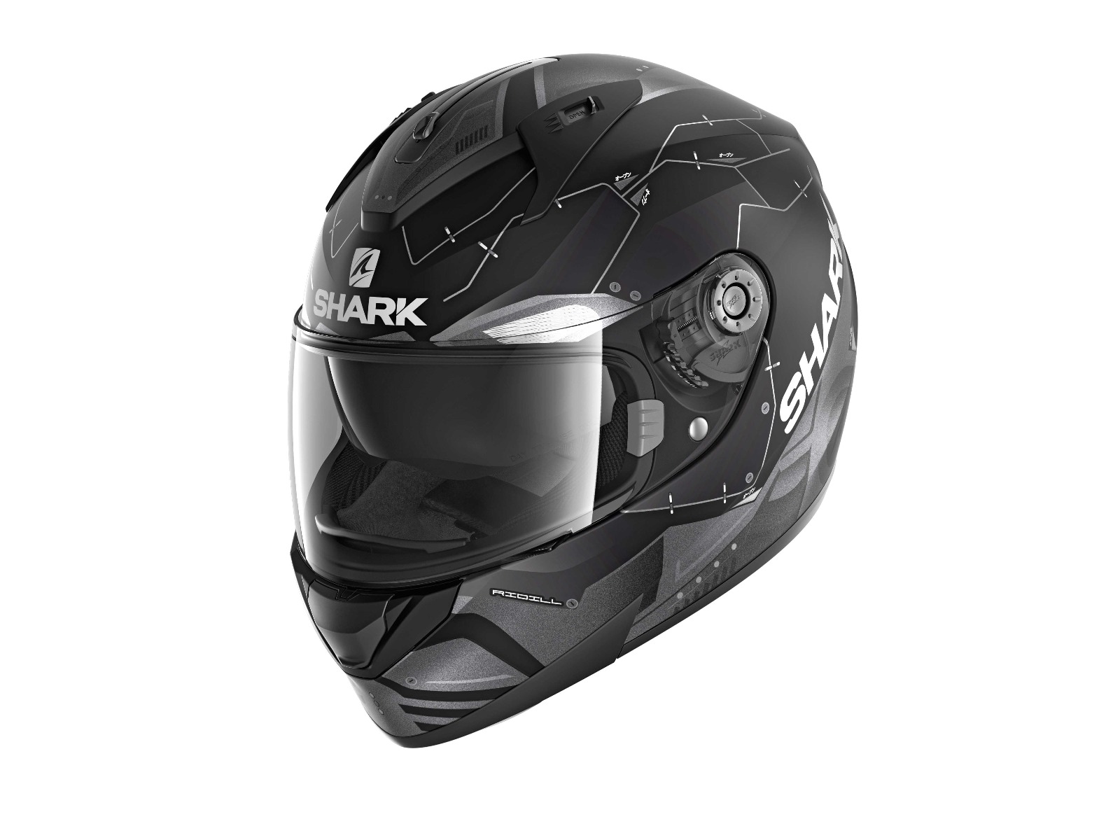 Shark Ridill Mecca Mat Helmet - Image 1
