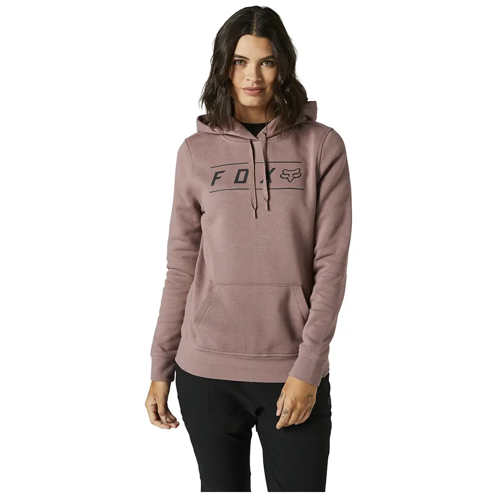 Fox Womens Pinnacle Pullover Fleece Hoodie Plum