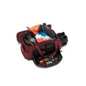 Albek Skytrail 51 Duffel Bag Burgundy - Image 3