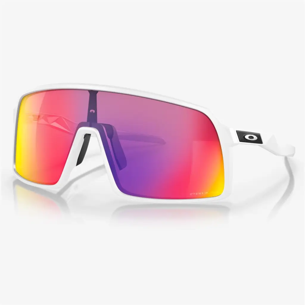 Oakley Sutro Sunglasses Matte White w/PRIZM Road Lens