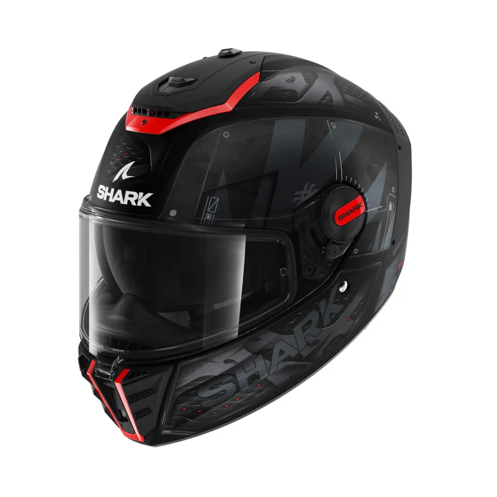 Shark Spartan RS Stingrey Road Helmet Black / Ant / Red