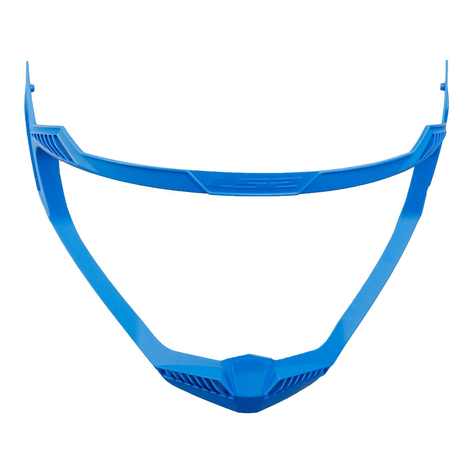 LS2 MX437 Fast Evo Visor Rubber - Blue - Image 2