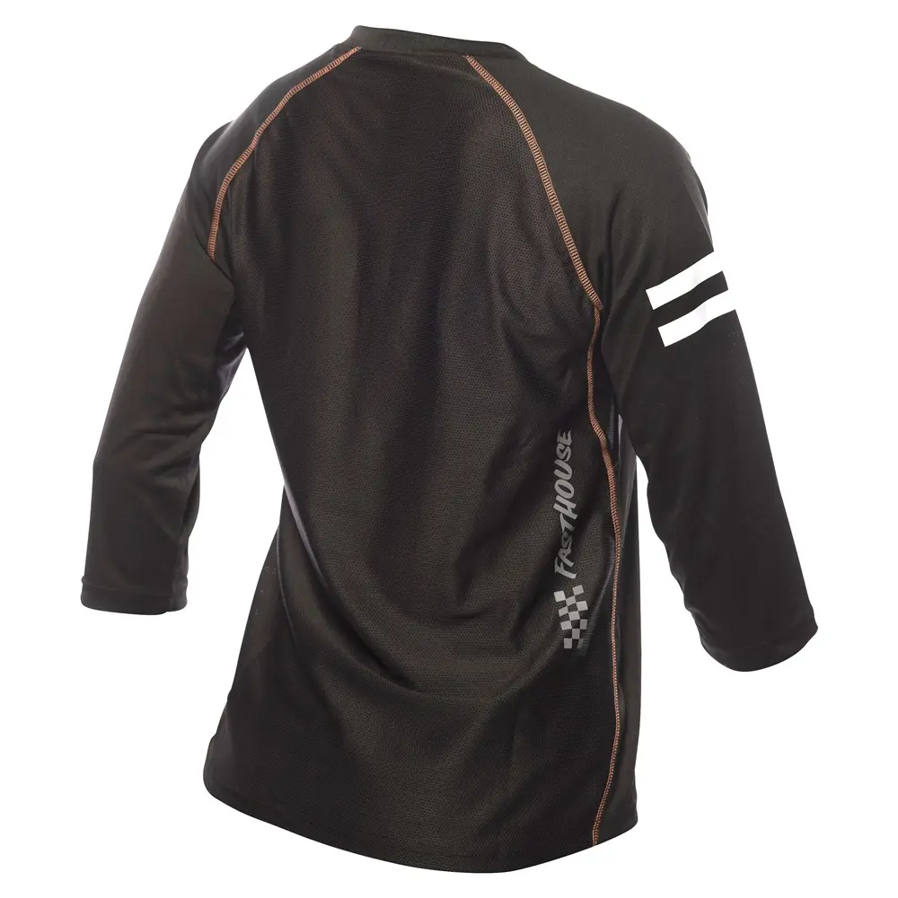 Fasthouse Alloy Sidewinder Long Sleeve Jersey Raglan Black